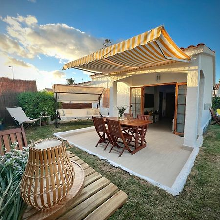 Buzzstays: 1-Bed Bungalow, Garden, Near Yumbo & Beach Maspalomas (Gran Canaria) Exterior foto